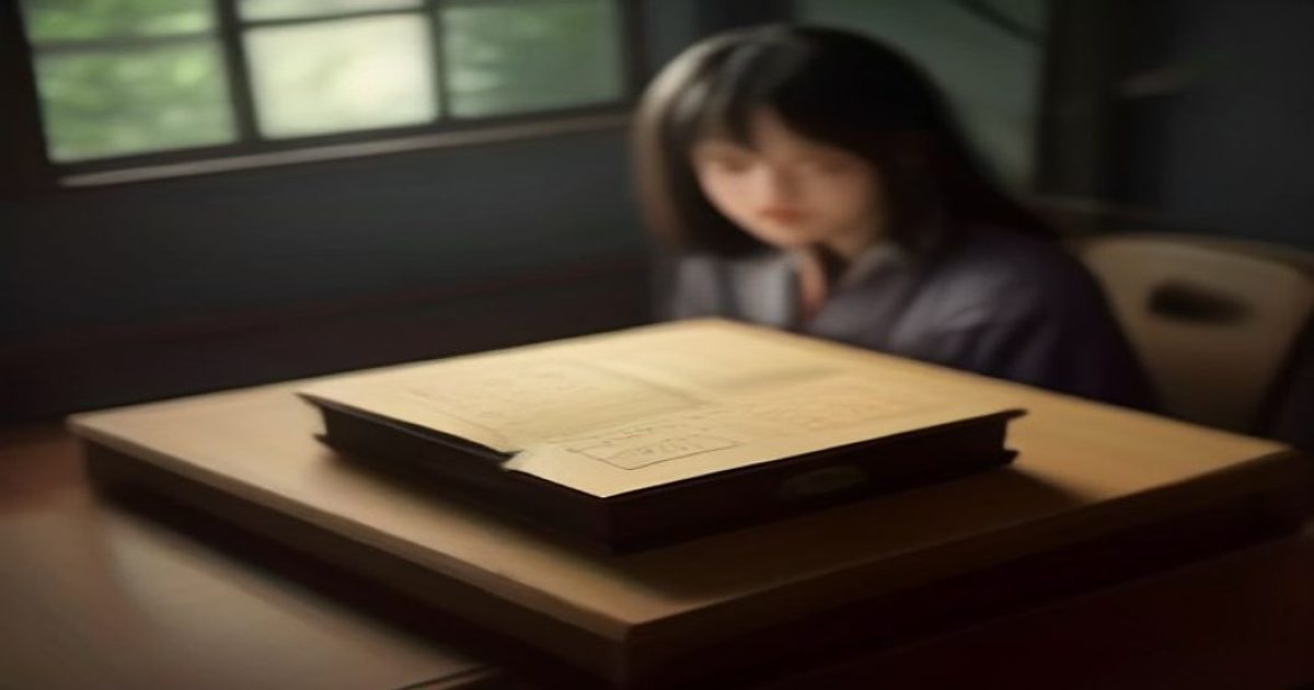 第一会所文学内容导读封面：林间光影斑驳的阅读场景，书卷在自然光下翻开，营造清新宁静的文学阅读氛围，契合第一会所文学的内容导读主题